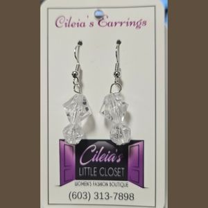 Dangling Earrings, Beaded